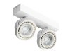 LAMPA SUFITOWA SPOT REFLEKTOR AZZARDO JERRY 2 12V CHROM